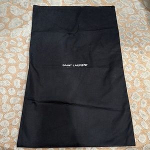 Authentic Large Saint Laurent Dust Bag